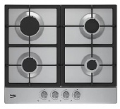 Встраиваемая газовая варочная панель Beko HIAG64225SX