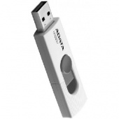 Флеш накопитель 64GB A-DATA UV220, USB 2.0, белый/серый