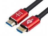 ATCOM (АТ5943) Кабель HDMI 5М (Red/Gold, в пакете) VER 2.0