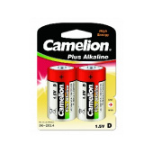 CAMELION LR20 Plus Alkaline BL-2 (LR20-BP2, батарейка,1.5В)
