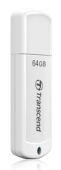 Флеш диск 64Gb Transcend Jetflash 370 TS64GJF370 USB2.0 белый