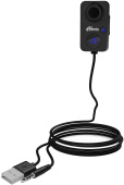 Автомобильный FM-модулятор Ritmix BTR-100 черный BT