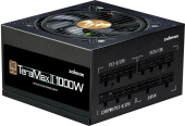 Блок питания 1000W Zalman ATX ZM1000-TMXII 80+ gold 24pin APFC 120mm fan 12xSATA Cab Manag RTL