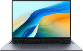 HUAWEI 16" MateBook D 16 MCLG-X Core i7 13700H/16Gb/1Tb SSD/Iris Xe Graphics/no OS/Grey (53014HYK)