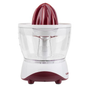 Соковыжималка цитрусовая Scarlett SC-JE50C06 25Вт белый/красный
