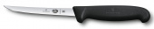 Нож кухонный Victorinox Fibrox (5.6203.12) стальной обвалочный лезв.120мм прямая заточка черный