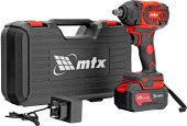 MTX Гайковерт ударный аккумуляторный бесщет. CIWU-BL-20-600, Li-Ion, 20 В//