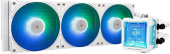 Система водяного охлаждения Thermalright Frozen Warframe PRO 360 ARGB Soc-AM5/AM4/1200/1700/1851 белый 4-pin 29.8dB Al LCD Ret (F-WFRAME-PRO-360-WH-A
