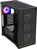 Корпус Formula TimberLine T0 черный без БП mATX 6x120mm 6x140mm 2xUSB3.0 audio