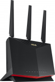 Роутер беспроводной Asus RT-AX86U AX5700 10/100/1000BASE-TX/4G ready черный