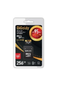 DIGOLDY MicroSDXC 256GB Class10 + адаптер SD (95MB/s)