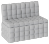 BONMEBEL Темпо Скамья прямая кожзам белый (1 пак.)