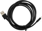 Кабель KingPrice KP-microUSB-2.4A-2m USB (m)-micro USB (m) 2м черный