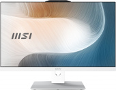 Моноблок MSI Modern AM242TP 12M-214XRU 23.8" Full HD Touch i5 1240P (1.7) 16Gb SSD512Gb Iris Xe noOS GbitEth WiFi BT 120W клавиатура мышь Cam белый 1920x1080