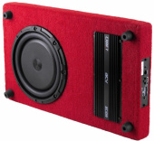 ACV BC10AR 10"сабвуфер активный SLIM/КРАСНЫЙ/2Ом/RMS 350W