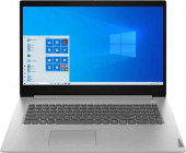 Ноутбук Lenovo IdeaPad 3 17ITL6 Pentium Gold 7505 4Gb SSD128Gb Intel UHD Graphics 17.3" TN HD+ (1600x900) Windows 10 grey WiFi BT Cam