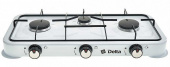 DELTA D-2207 Газ. плита трехконфорочная белый
