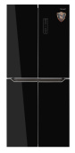 Холодильник Weissgauff WCD 486 NFB черный (двухкамерный)