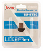 Адаптер USB Buro BU-BT30 Bluetooth 3.0+EDR class 2