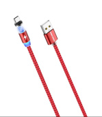 MORE CHOICE (4627151194264) K61Sa USB (m)-Type-C (m) 3.0А 1.0м - красный