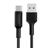 BOROFONE BX1 "EzSync" USB-Type-C 2A 1M черный