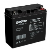 EXEGATE EXG12170 аккумулятор 12В/17Ач, клеммы под болт M5