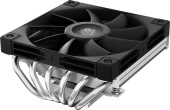 Кулер для процессора Deepcool AN600 Soc-AM5/AM4/1200/1700/1851 серебристый/черный 4-pin 18-24.4dB Al 180W 628gr Ret (R-AN600-BKNNMN-G)