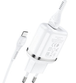 HOCO (6931474729378) N3 1USB 3.0A QC3.0 MICRO USB 1м белый
