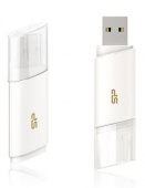 SILICON POWER 16GB B06 USB3.0 белый (угловой)