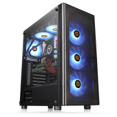 Корпус Thermaltake V200 TG RGB CA-1K8-00M1WN-01 Black/Win/SPCC/Tempered Glass*1/120mm RGB Fans*3 + 120mm Standard CA-1K8-00M1WN-01 Fan*1/MB Sync (874