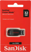 Флеш диск 32GB Sandisk USB2 SDCZ50-032G-B35 USB2.0 черный/красный