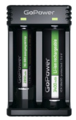 GOPOWER LiCharger 4 З/У для аккумуляторов 2 слота (00-00015360)
