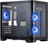 Корпус 1STPlayer UVIEW UV5 черный без БП MidiTower mATX (UV5-BK-2FC7R-1FC7)