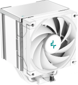 Кулер DEEPCOOL AK500 WH LGA20XX/1700/1200/115X/AM5/AM4 (9шт/кор, TDP 240W, PWM, Fan 120mm, 5 тепл. Трубок, Copper Base, белый) RET