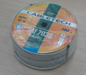 CABLETECH (01-2431-6)SAT 703B+CU/Al/CU, 75 Ом, 100м., белый