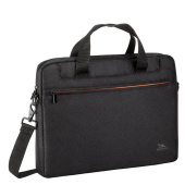 Сумка для ноутбука 15.6" Riva 8033 полиэстер черный/оранжевый