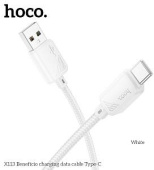 HOCO (6942007646185) X113a USB 3.0A для Type-C - 1м , белый