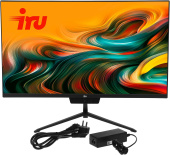 Моноблок 23.8" IRU P233 черный FHD i3-1220P 8GB/256GB UHDG noOS (2087708)