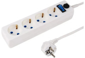 Сетевой фильтр PROconnect STANDARD 4роз. 3м белый (11-7228)