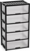 АЛЬТЕРНАТИВА М8764 Колорит 5-ти секцион. широкий (чёрный)