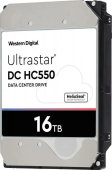 Жесткий диск 16Tb WD SATA-III 0F38466 WUH721816ALE6L4 Server Ultrastar DC HC550 512E (7200rpm) 512Mb 3.5"