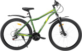 Велосипед Digma Big горный рам.:18" кол.:29" зеленый 16.7кг (BIG-29/18-ST-S-GR)