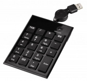 Числовой блок Hama SK-140 черный USB slim