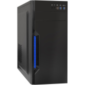 Корпус ExeGate XP-333U черный без БП MidiTower ATX (EX283075RUS)