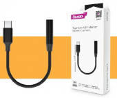 OLMIO Аудиоадаптер Type-C - AUX 3.5(M) (39799)