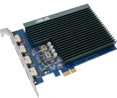Видеокарта Asus PCI-E 2.0 GT730 2Gb GT730-4H-SL-2GD5 GDDR5 64bit 902/5010 4xHDMI RTL (90YV0H20-M0NA00)