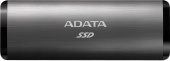 Накопитель SSD A-Data USB-C 256Gb ASE760-256GU32G2-CTI SE760 1.8" серый