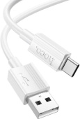 HOCO (6942007626309) X107 USB 3.0A для Type-C White 1 м