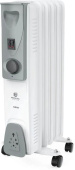 Обогреватель масляный Royal Clima ROR-S5-1000M 1000Вт 5секций белый/серый