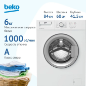 Стиральная машина BEKO WDN635P1BSW